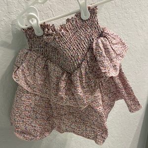 Excellent condition Floral ruffle Skirt
